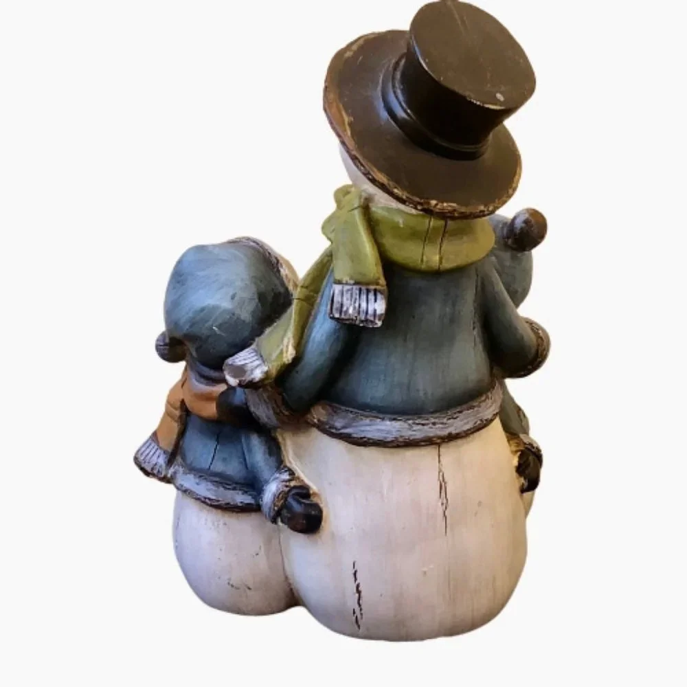 Snowman Figurine Christmas Decor 7